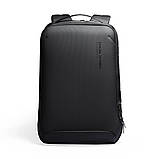 Компактний рюкзак для ноутбука 15.6 дюймів Mark Ryden MR9008 з ортопедичною спинкою (Чорний), фото 2