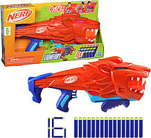 Бластер Hasbro Nerf Junior Wild LionFury Нерф Джуніор Лайонфурі 16 патронів F8646