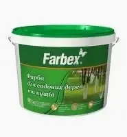 Фарба для садових дерев, біла матова, ТМ Farbex, 1.4 кг