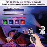 Лазерний нічник-проектор зоряного неба Astronaut Art: HR-F3, білий, фото 3