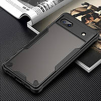 Протиударний чохол Fan для Google Pixel 6A чорний матовий бампер