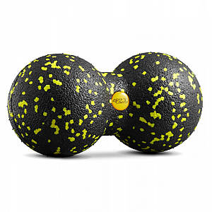 Масажний м'яч подвійний 4FIZJO EPP DuoBall 08 4FJ0083 Black/Yellow Poland