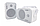 Акустичний комплект SKY SOUND BT-1404 WHITE, фото 3