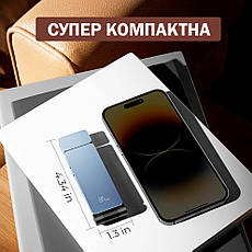 LED Лампа для книг 3 режими Лед Лампа-закладка для нічного читання Синя, фото 4