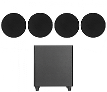 Акустичний комплект SKY SOUND SUBT-10B/FLC-6,5 (2*40 Вт) BLACK