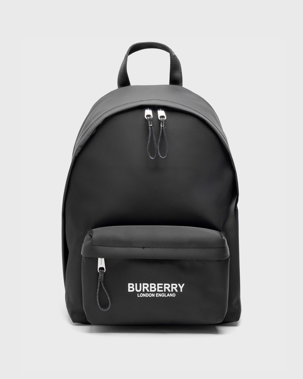 🦁 Burberry Logo Print Nylon Backpack Black 30 х 40 х 14 см