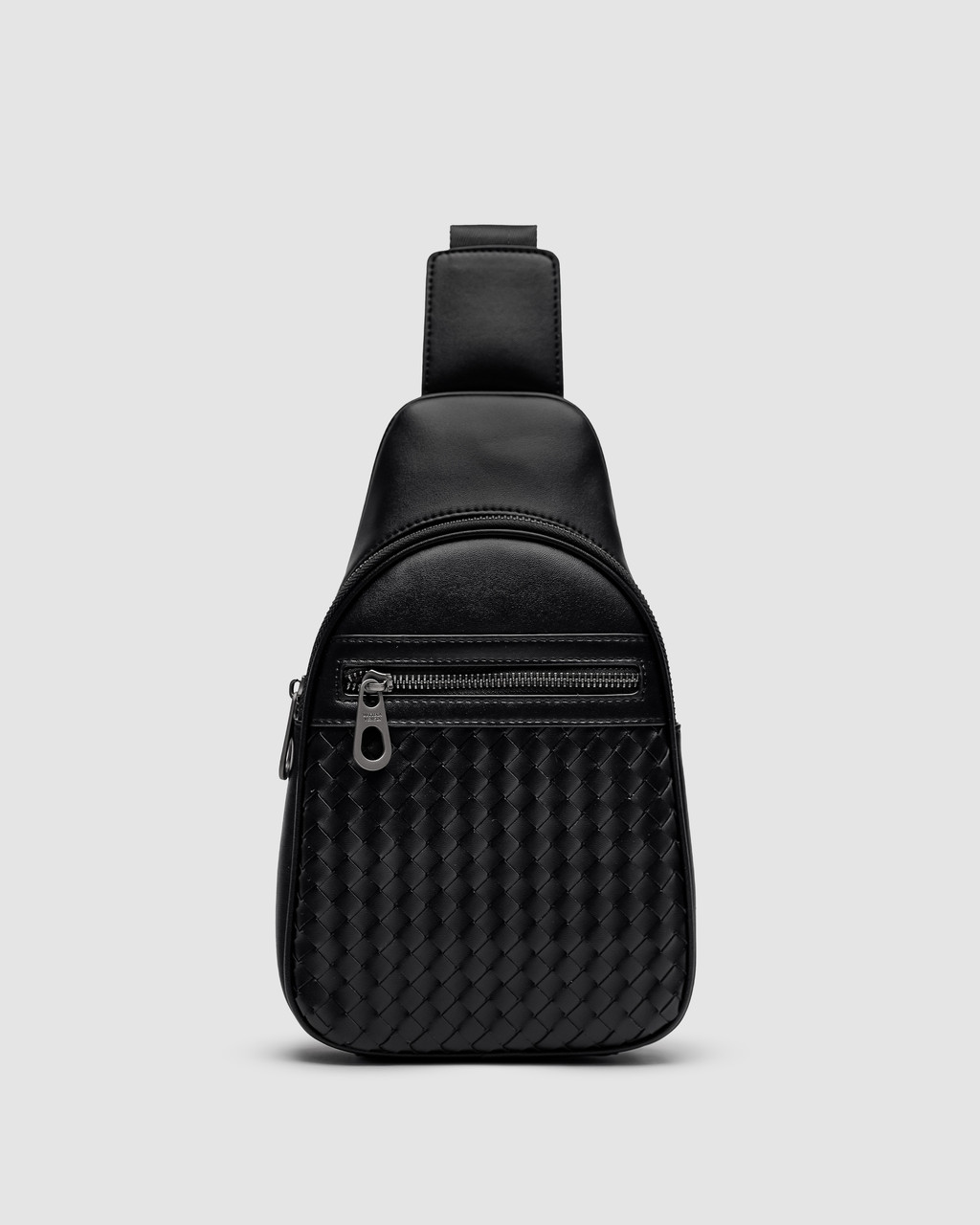 🦁 Bottega Venetta Black Leather Bag 17.5 x 30 x 4.5 см