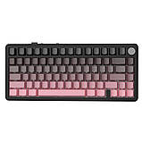 Бездротова клавіатура ATTACK Shark X85 Pink 75% | RGB підсвітка | бокове гравіювання, фото 2