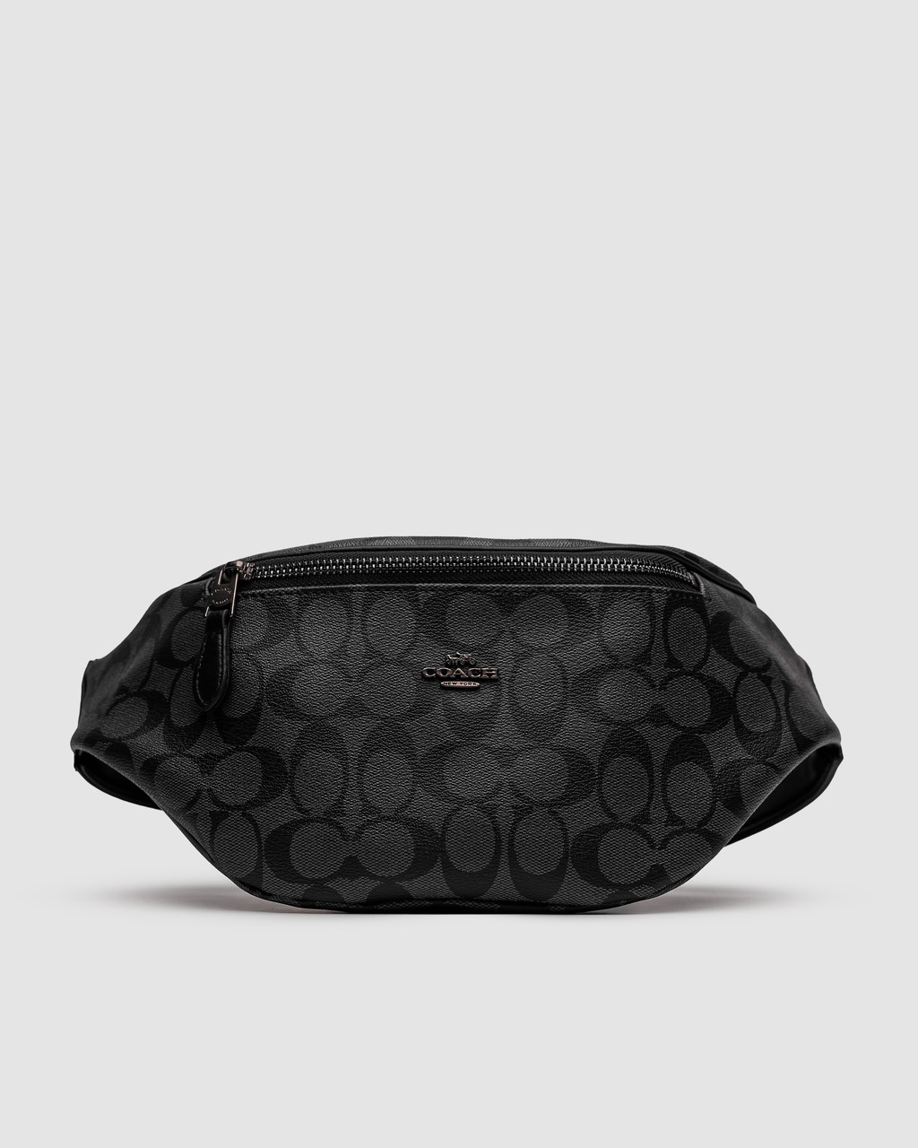 🦁 Coach Charter Belt Bag Signature Belt Bag Charcoal Blue