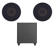 Акустичний комплект SKY SOUND SUBT-10B/FLC-6 (2*40 Вт) BLACK