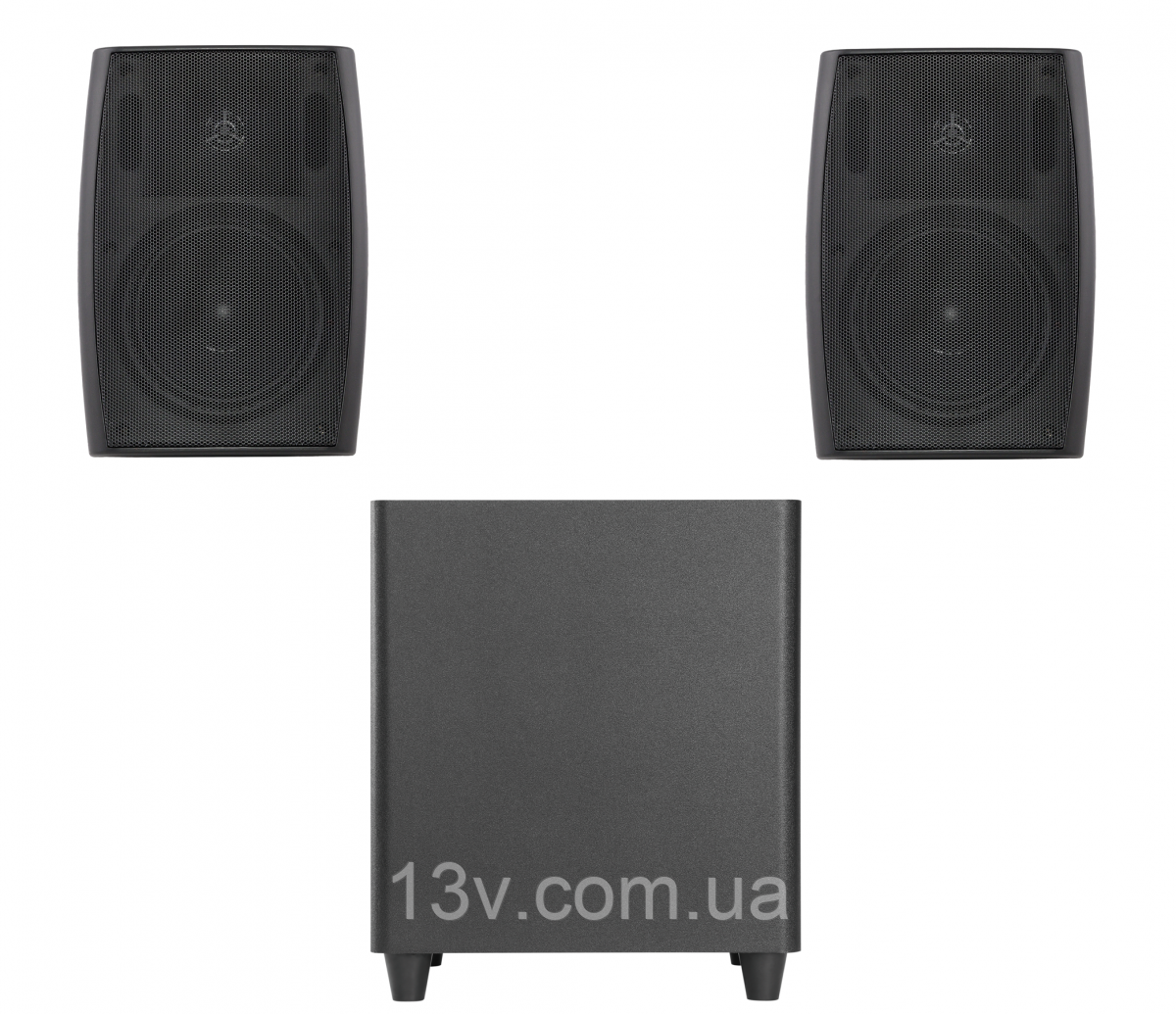 Акустичний комплект SKY SOUND SUBT-10B/LS (2*40 Вт) BLACK