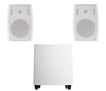 Акустичний комплект SKY SOUND SUBT-10W/LS (2*40 Вт) WHITE