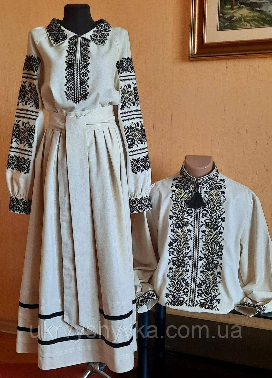 Весільні вишиванки в українському стилі "Обрядові" льон