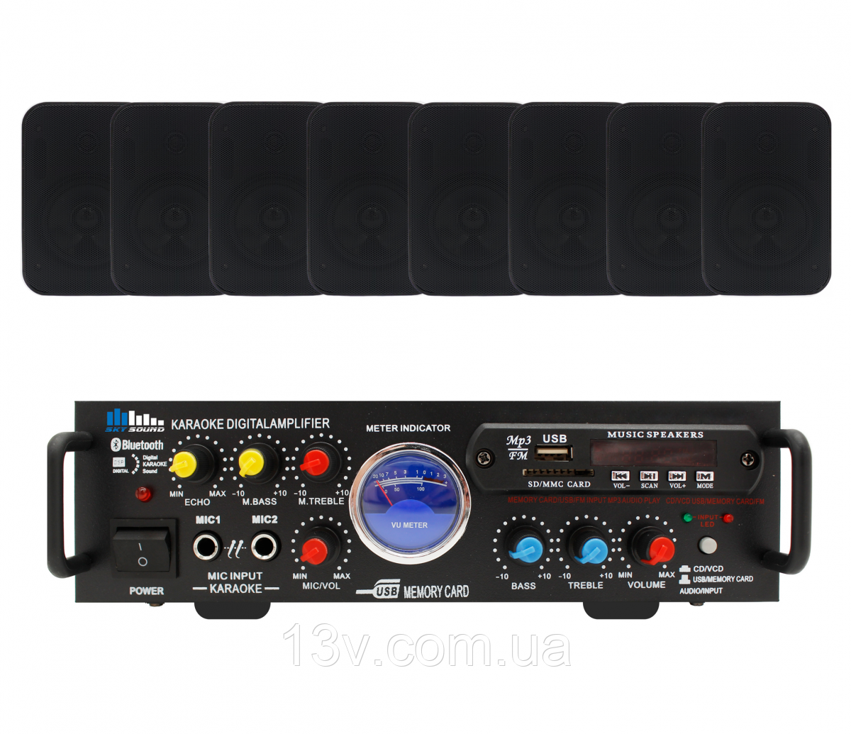 Акустичний комплект SKY SOUND WSM-2408 BLACK