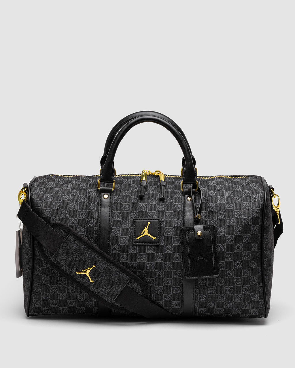 🦁 Air Jordan Monogram Duffle Bag Grey 47 х 30 х 20 см