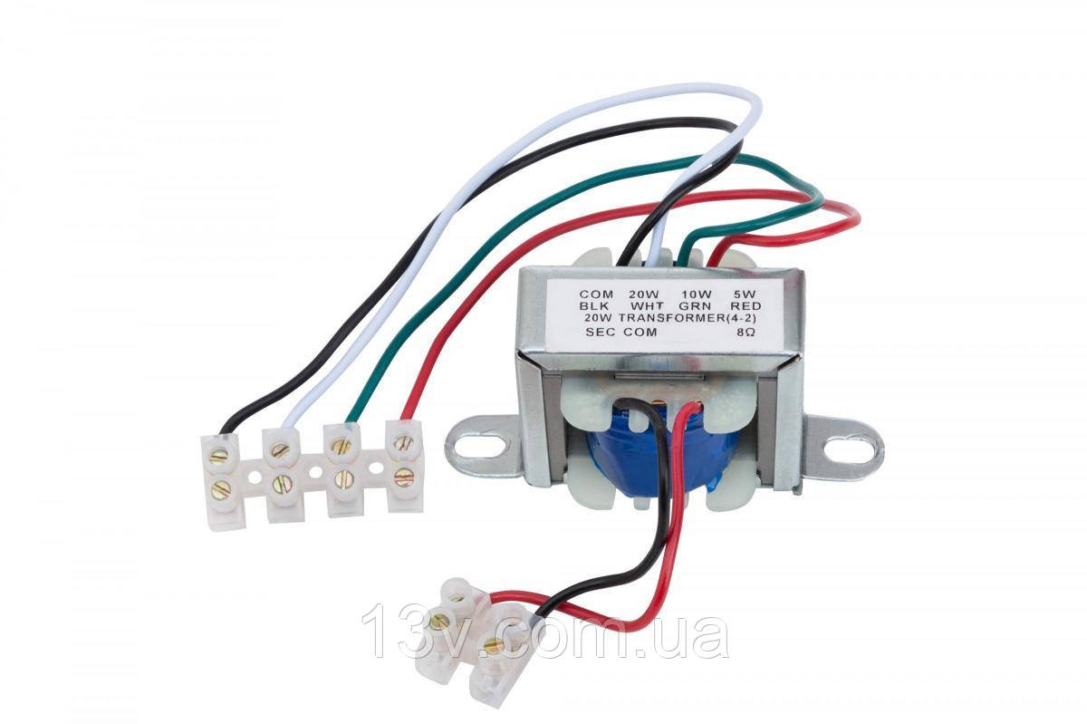 Звуковий згладжувальний трансформатор SKY SOUND STR5-10-20W (100V)