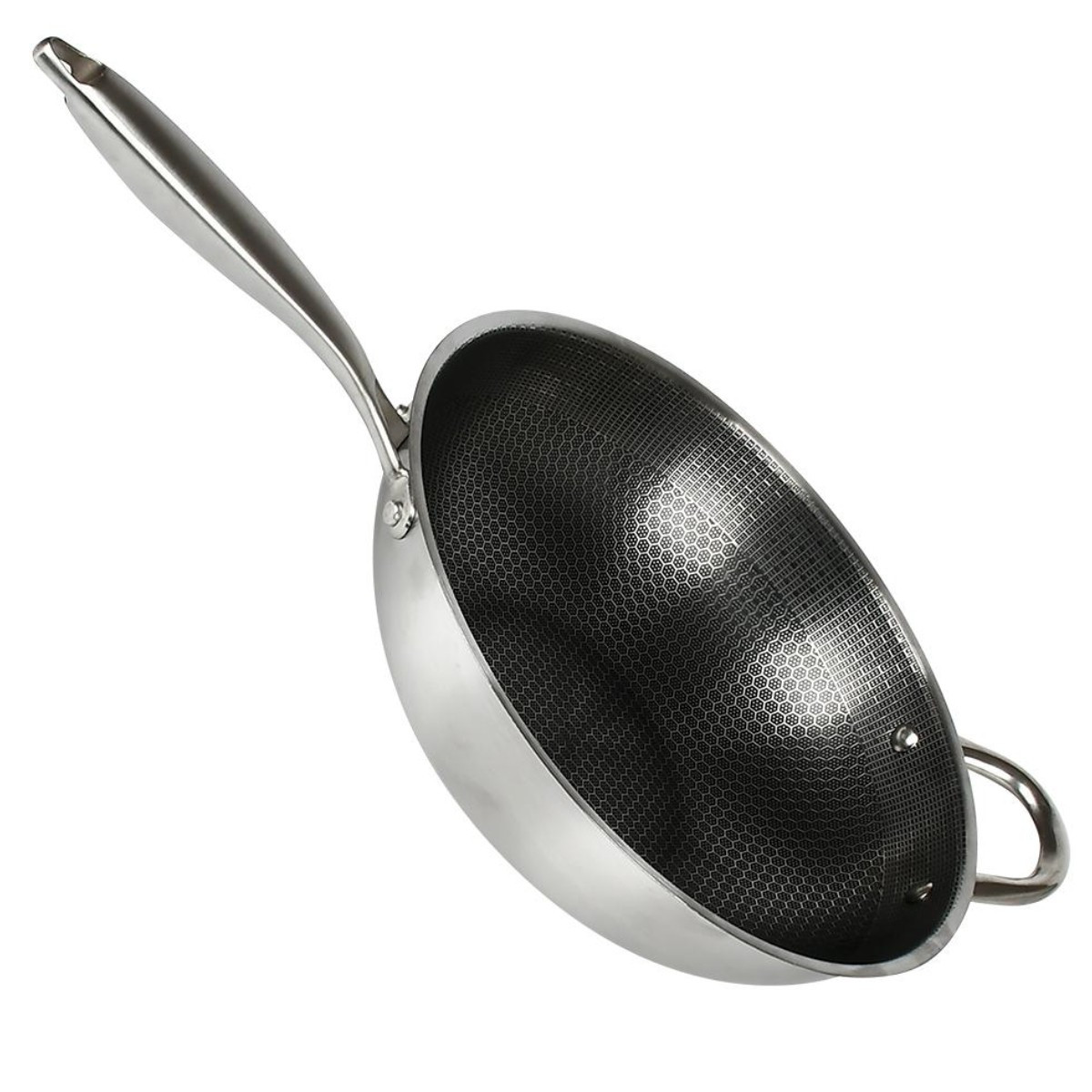 Сковорода "WOK" з антипригарним покриттям HONEYCOMB 32 см (R93244)