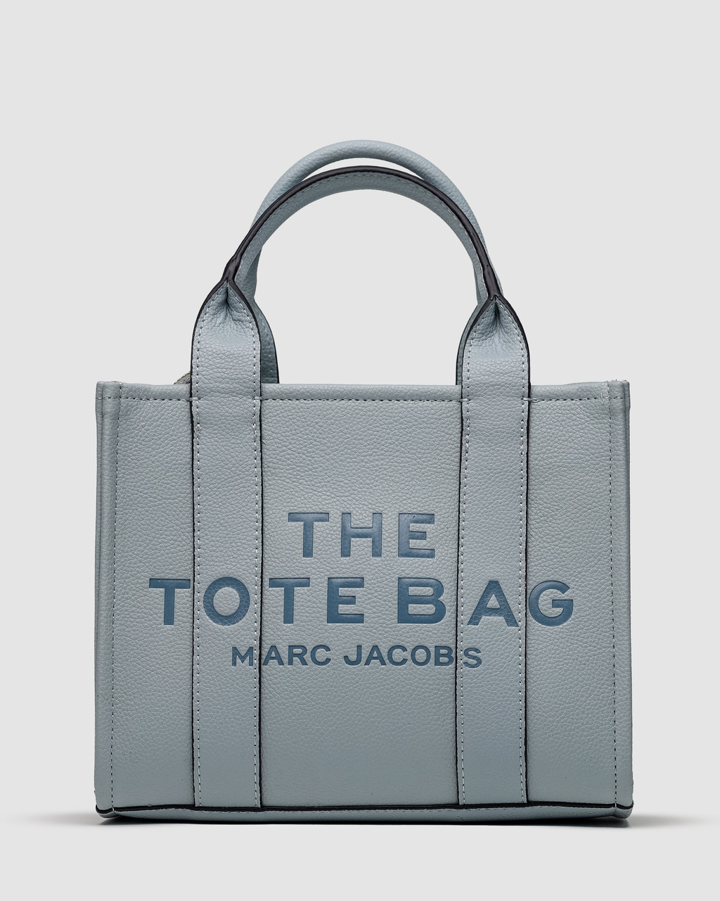 💎 Marc Jacobs The Leather Small Tote Bag Blue 25.5 x 21 x 7 см, фото 1