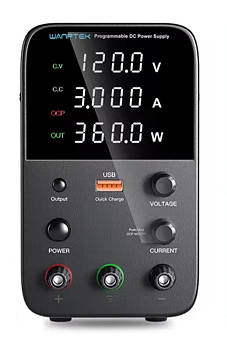 Програмований лабораторний блок живлення постійного струму 120V/3A/360W Wanptek WPS1203H