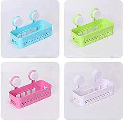 Універсальний тримач для мила та шампуню. Настінна підставка без свердління