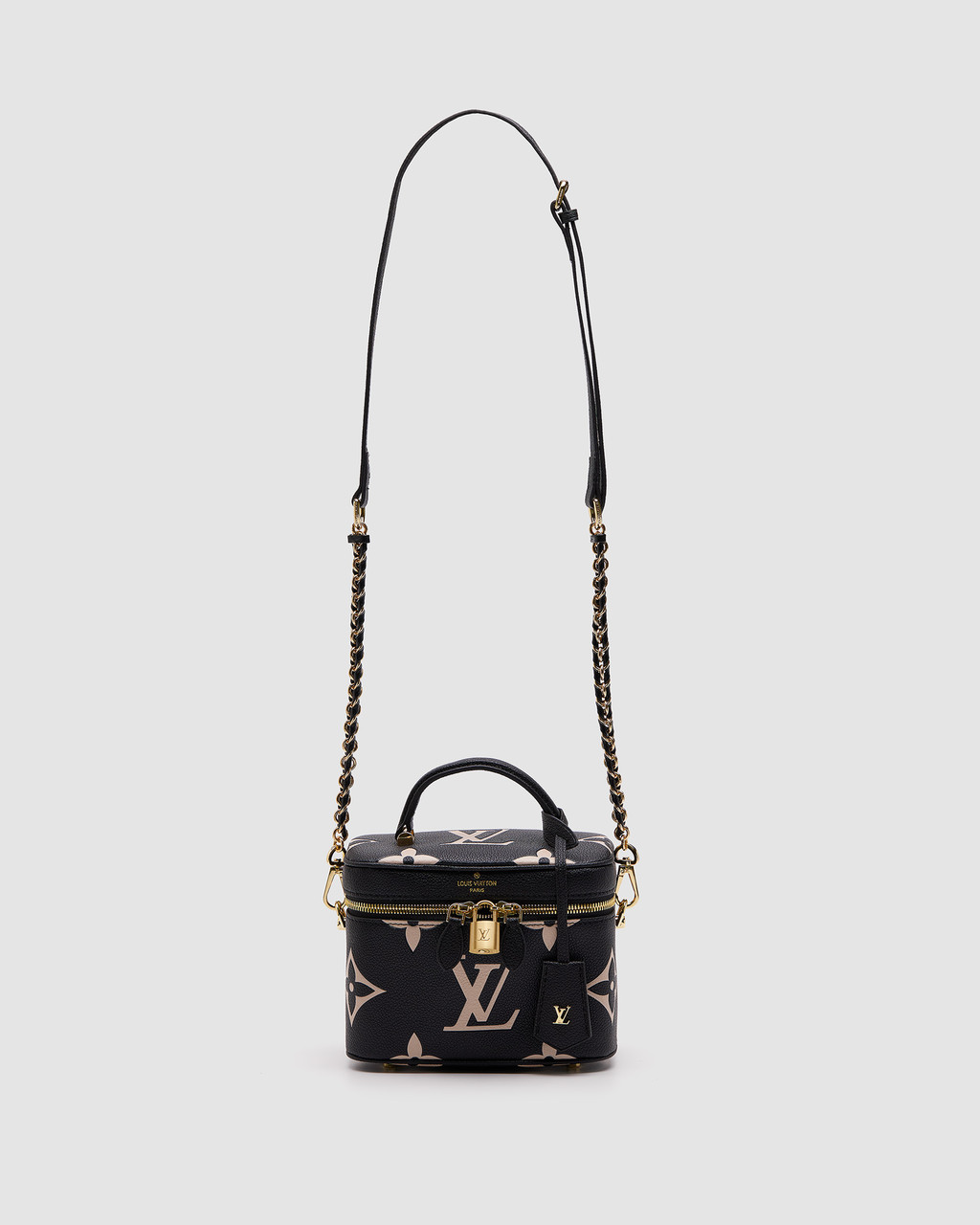 💎 Louis Vuitton Vanity PM Bag Monogram Empreinte Leather Noir 18 х 13.5 x 10 см, фото 1