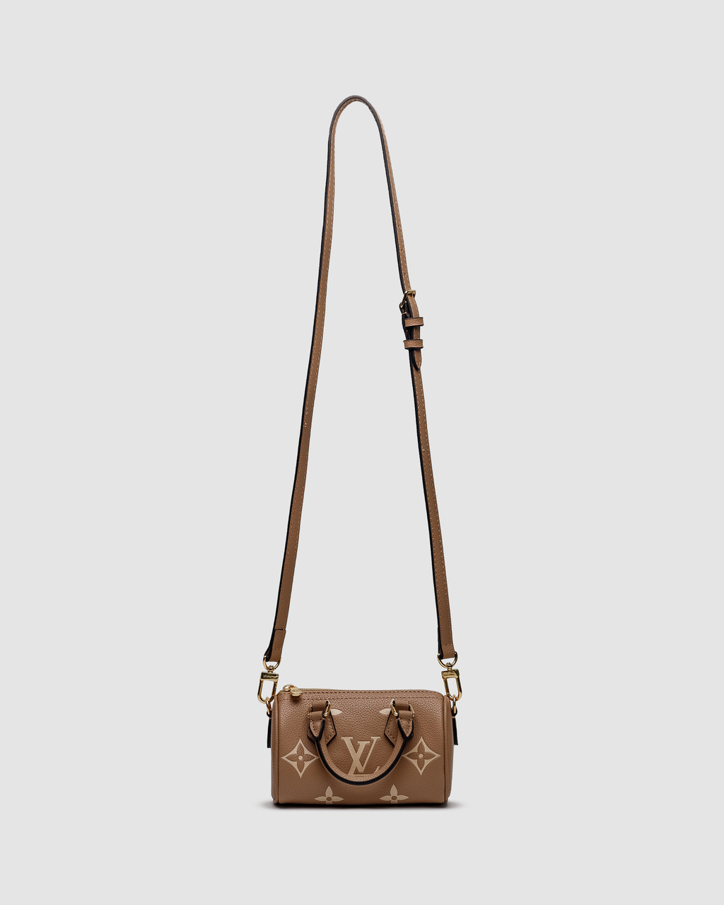 💎 Louis Vuitton Speedy Nano Monogram Empreinte Bicolor, фото 1