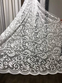 Тюль жакардовий у зал