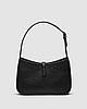 💎 Yves Saint Laurent Hobo Le 5 A 7 Leather Shoulder Bag in Black 24 х 14 х 6.5 см, фото 2