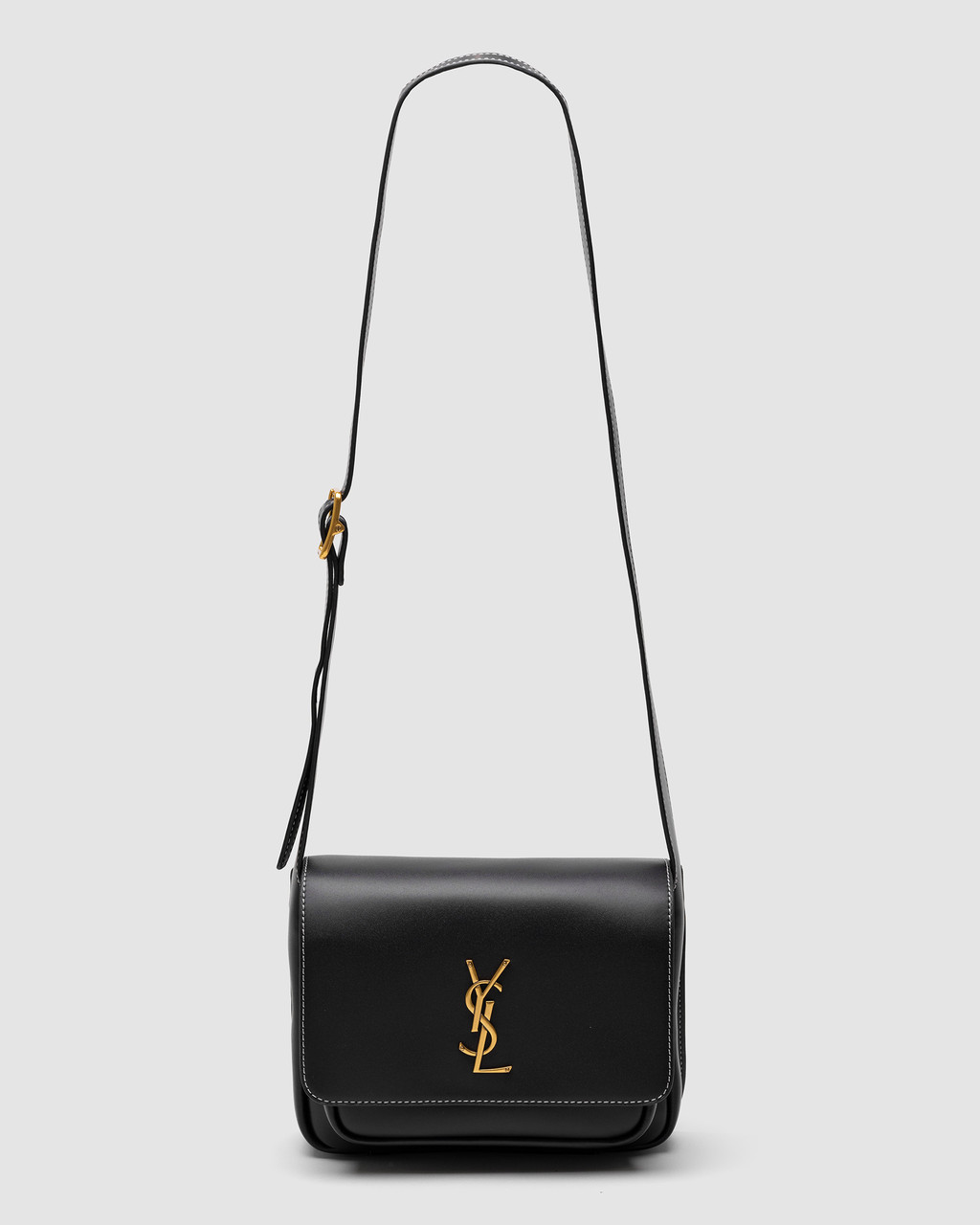 💎 Saint Laurent Niki Besace in Leather Black/Gold 20 х 15 х 9 см, фото 1
