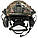 Балістичний шолом каска FAST Helmet NIJ IIIA Тактичні навушники M32, фото 4