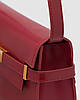 💎 Saint Laurent Manhattan Medium Leather Shoulder Bag Burgundy 24 х 18 х 6 см, фото 2