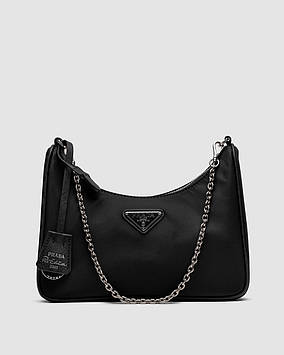 💎 Prada Re-Nylon Black 24 х 12 х 5 см