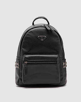 💎 Prada Saffiano Leather Backpack Black 22 х 30 х 10 см