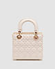 💎 Christian Dior Small Lady Dior My ABCDIOR Bag Cream 20 х 17 х 8 см, фото 2
