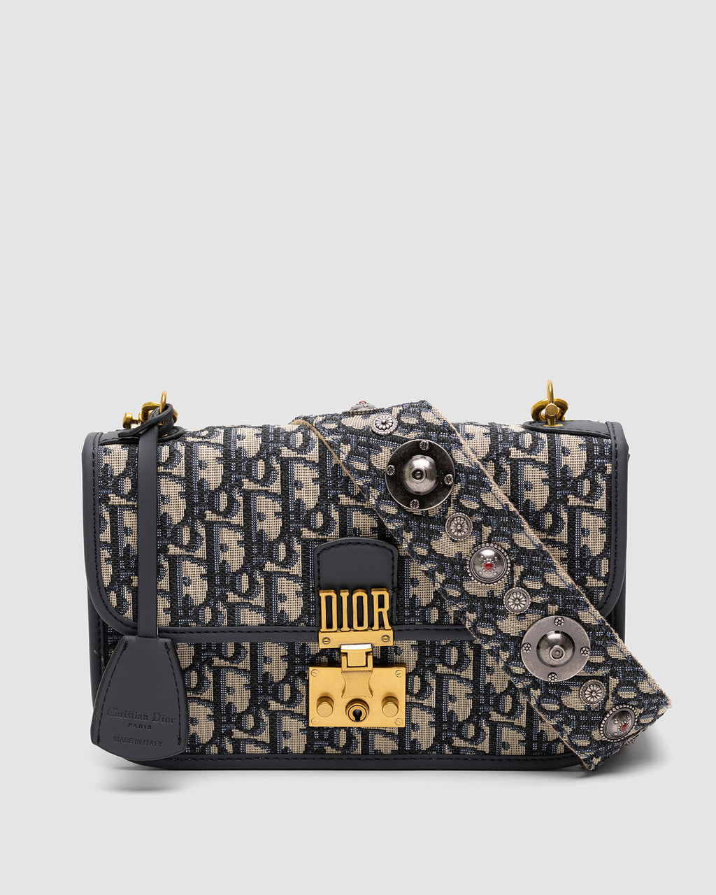 💎 Dior Oblique Denim Medium C’est oblique Jacquard Shoulder bag, фото 1