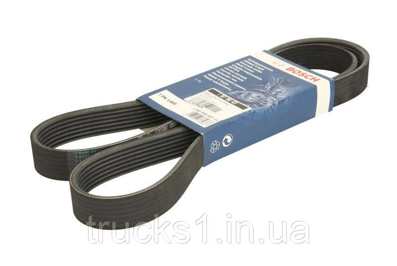 Ремінь генератора Chrysler Voyager/Dodge Caravan 2.5 TD 95-01 (7PK1400) 1 987 948 423 (BOSCH), фото 1