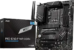 Материнська плата MSI PRO B760-P WIFI DDR4