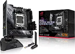 Материнська плата Asus ROG STRIX X670E-I GAMING (WIFI) (sAM5, AMD X670)