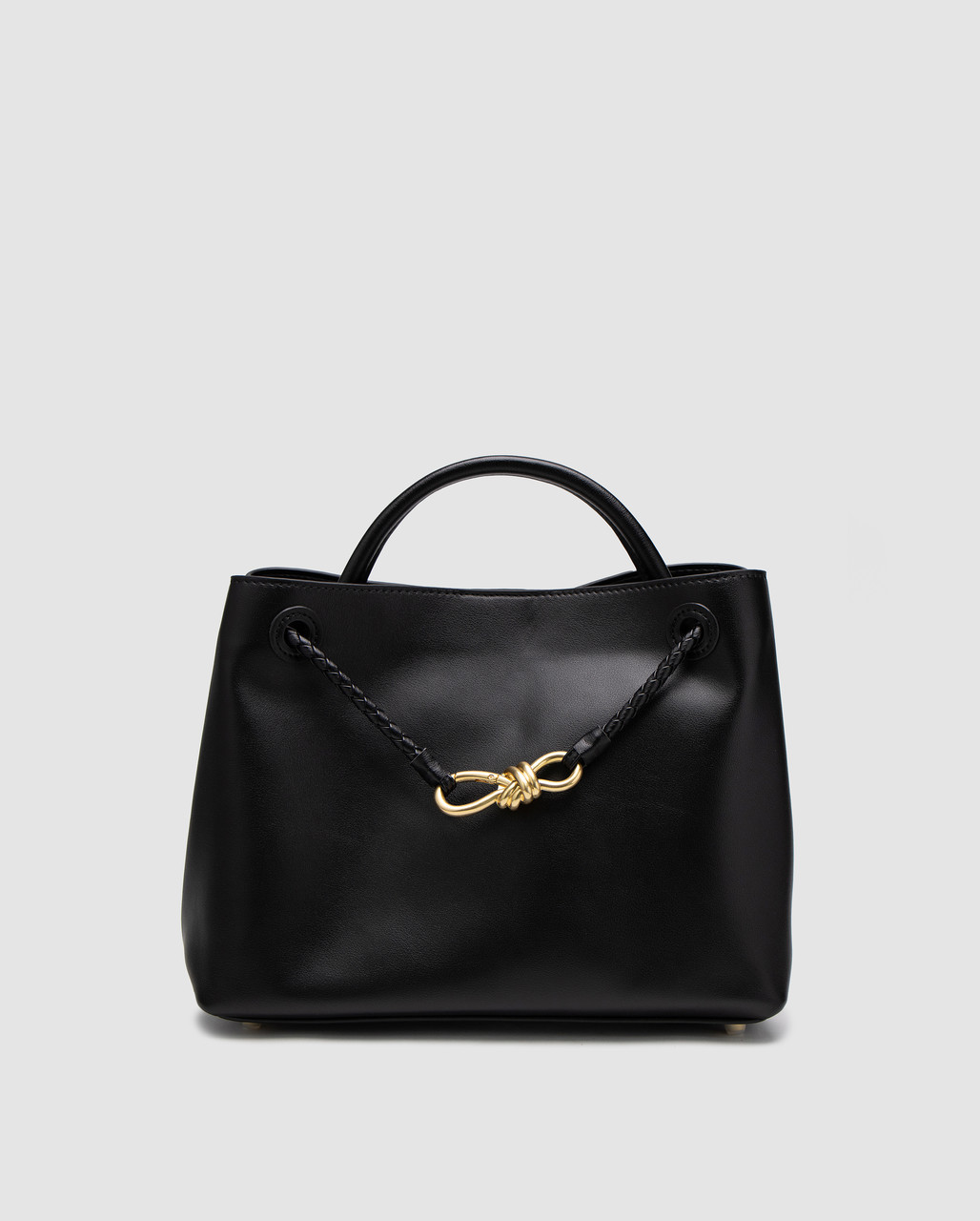 💎 Bottega Veneta Andiamo Medium Leather Tote Bag in Black 31 х 23 х 10.5 см, фото 1