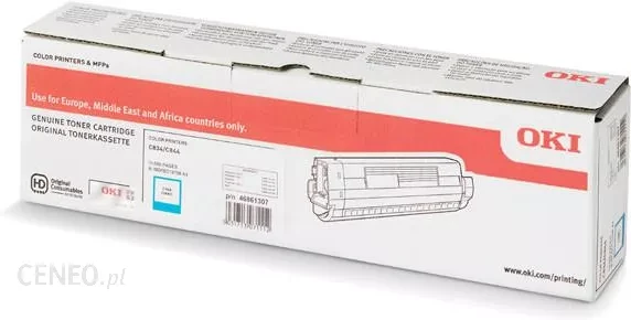 Тонер картридж C834/844 10k Blue Oki (46861323/46861307), фото 1