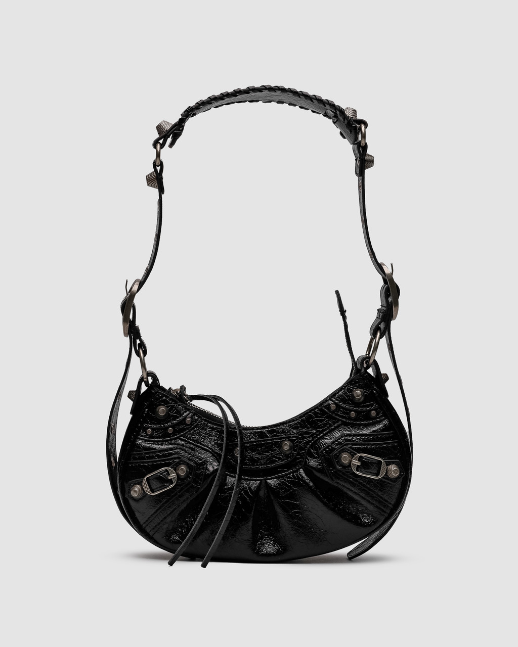 💎 Balenciaga Le Cagole XS Shoulder Bag Black 25 х 12 х 7 см, фото 1