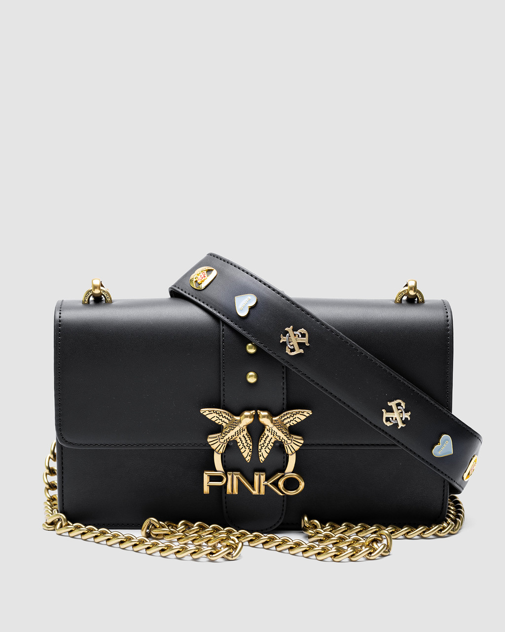 💎 Pinko Love Classic Icon Simply Black 27 х 16 х 7 см, фото 1