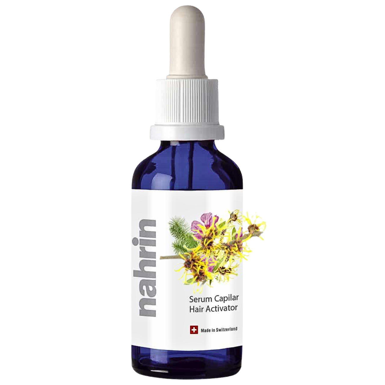 Активатор росту волосся Nahrin (Нарін) Швейцарія 50 мл – зупиняє випадіння та повертає силу вашому волоссю