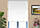 Тканинні рулонні штори Black out (блекаут) БІЛИЙ, РОЗМІР 75х170 см , фото 2