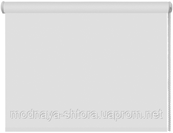 Тканинні рулонні штори Black out (блекаут) БІЛИЙ, РОЗМІР 42,5х170 см 