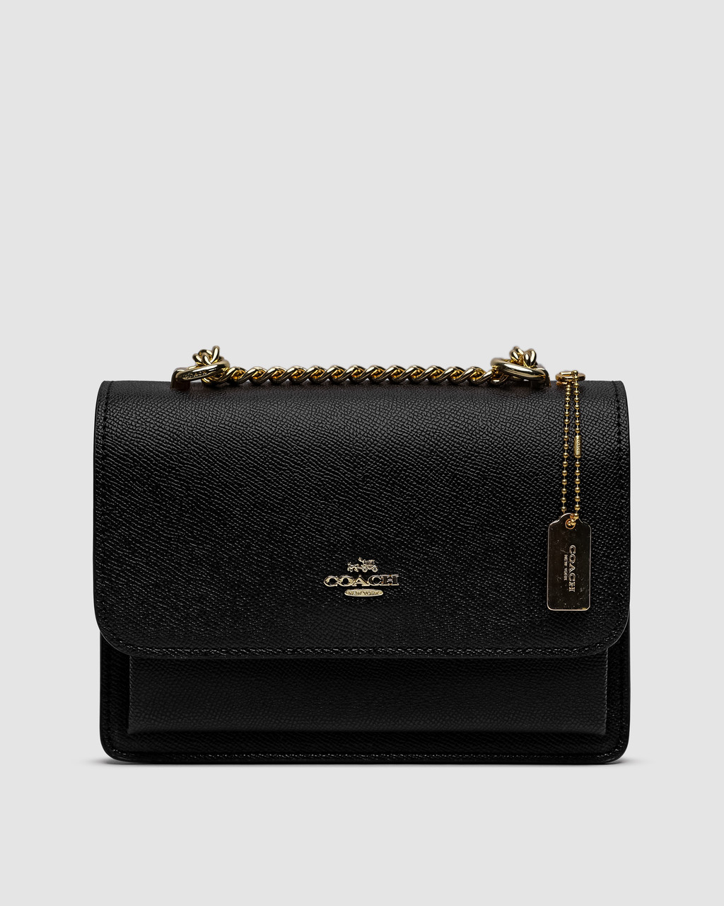 💎 Coach Mini Klare Crossbody Black/Gold, фото 1