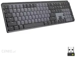 Клавіатура Logitech MX Wireless Illuminated Performance Graphite Clicky (920-010759)