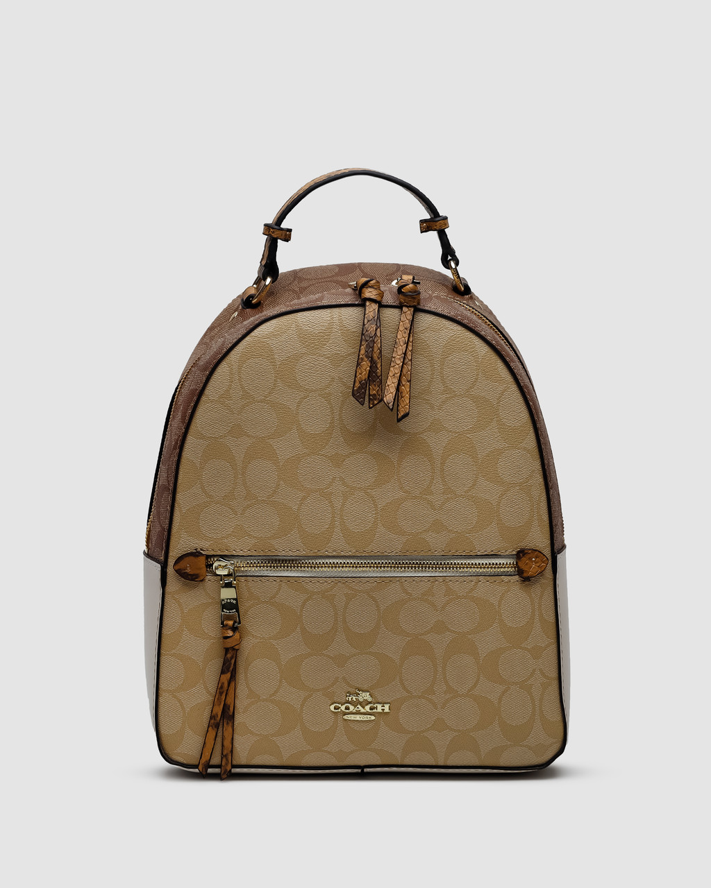 💎 Coach Jordyn Backpack in Signature Canvas 24 x 28 x 10 см, фото 1