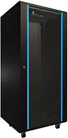 Шафа серверна настінна 19 Extralink 27U 600x600 Чорний підлоговий (EX.14749)