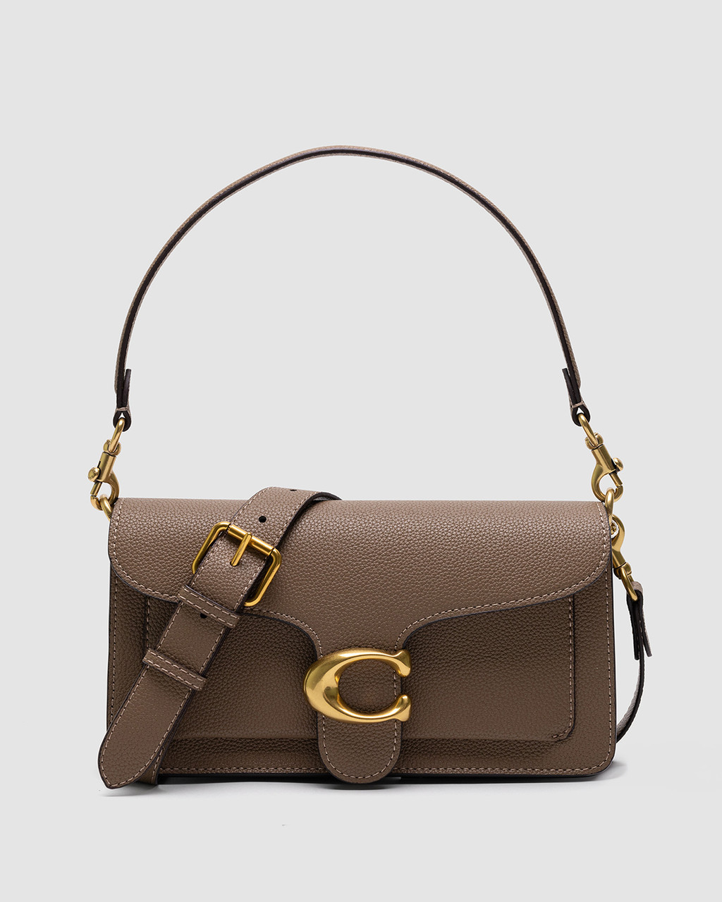 💎 Coach Tabby Shoulder Bag 26 Dark Stone 26 х 14 х 6.5 см, фото 1